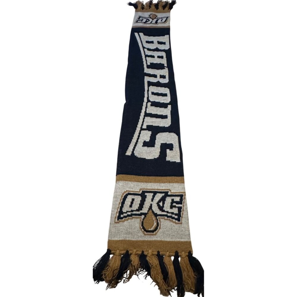 Unisex Adults Oklahoma City OKC Barons Hockey Team Multicolored Scarf ONE SIZE